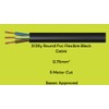3 Core Black Flex Cable, 5 Metres, 3183Y (0.75mm²)