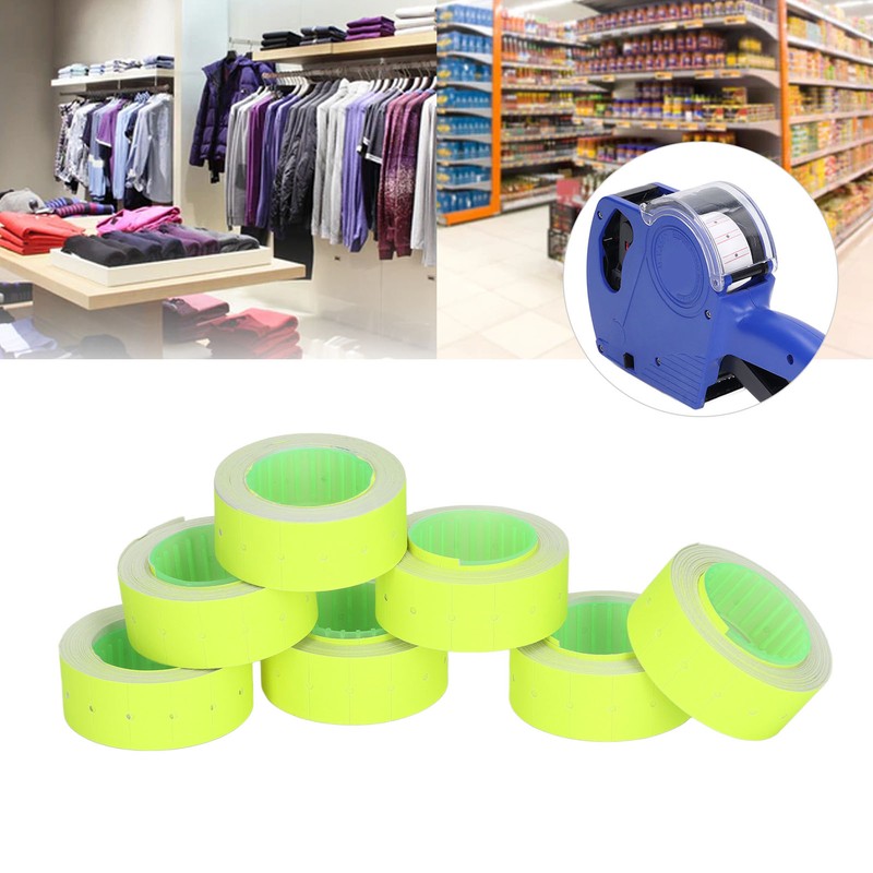 3 Tubes Pricing Label 15000pcs Single Row Price Gun Tag