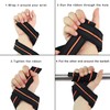 iZiv 2 Pack Lifting Straps, Wrist Straps for Weightlifting, Gym