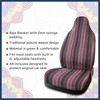 INFINAUTO Universal Multicolor Vivid Baja Bucket Seat Cover for Auto