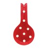 ACK Viva Collection, Red Polka Dot Hand Painted Ceramic Spoon