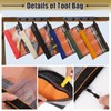 BESARME 6 Pcs Clear Tool Pouch Tool pouch Bags Zipper