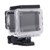 Outdoor Sports Camera 4K Wifi ABS Waterproof High Definition Black