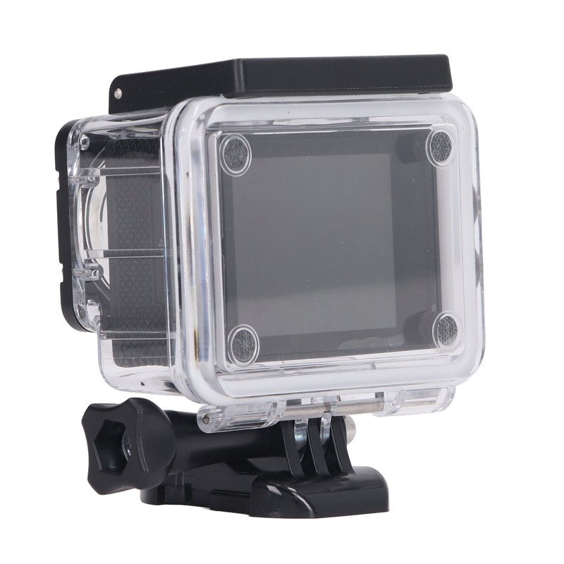 Outdoor Sports Camera 4K Wifi ABS Waterproof High Definition Black