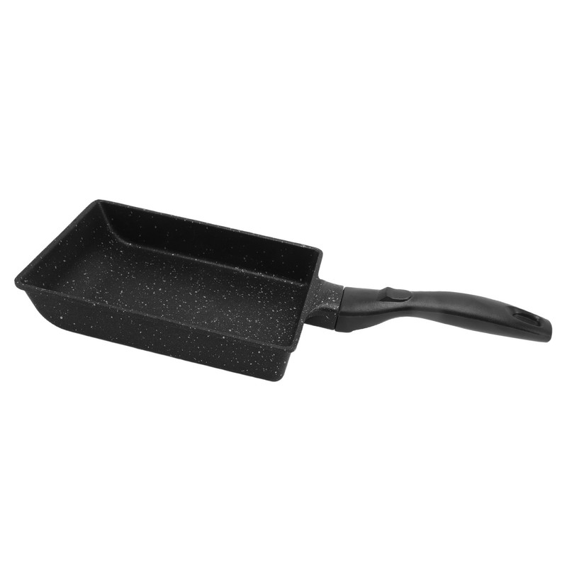 Rectangular Frying Pan Thickened Aluminum Alloy Nonstick Coating Cooking Pan