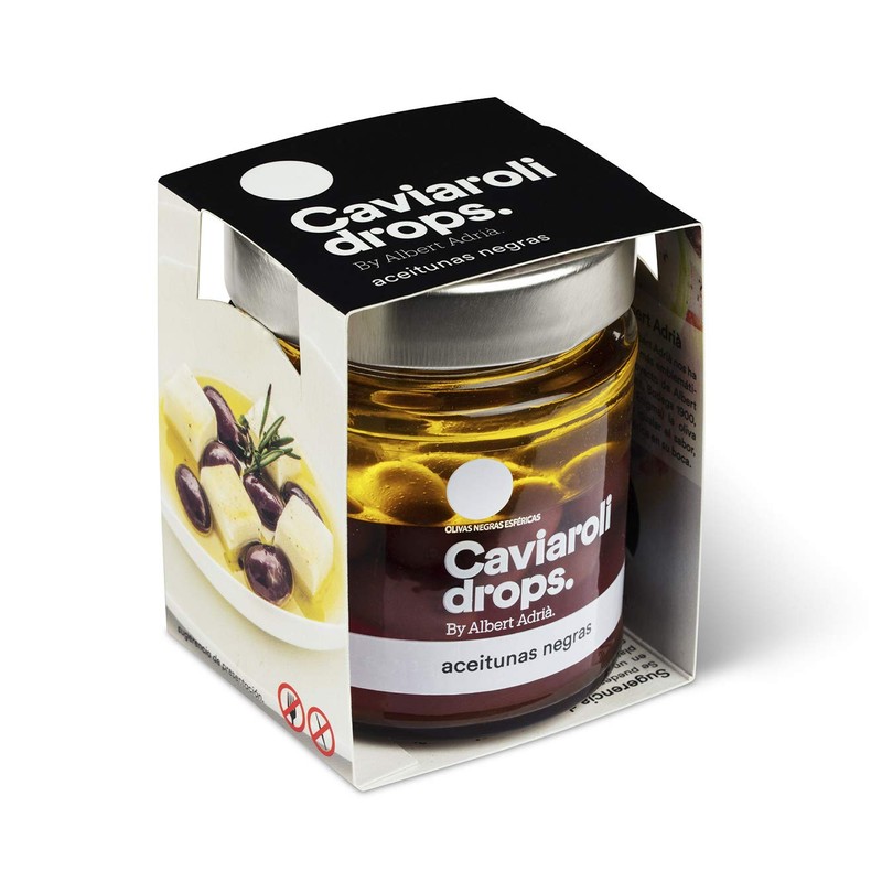 Caviaroli Black Olive Drops Pack of 20 190 g