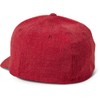 Fox Racing Men's Transposition Flexfit Baseball Cap, Red (Heather Red)