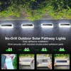 Lacasa Solar Deck Lights, Solar Light Outdoor Waterproof IP68, 8