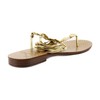Sam Edelman Deirdre Flat Sandal Goldmine 7 Medium