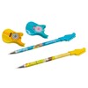 Maydahui 12PCS Cartoon Guitar Shaped Rollerball Pens Cute Kawaii Music