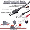Starlink Mini Direct Battery Power Cable, 5M/16.4FT, 18AWG DC Power