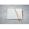 SIGEL LS102 Linescape Notebook Squared Approx. A5 Brown Yellow Hard