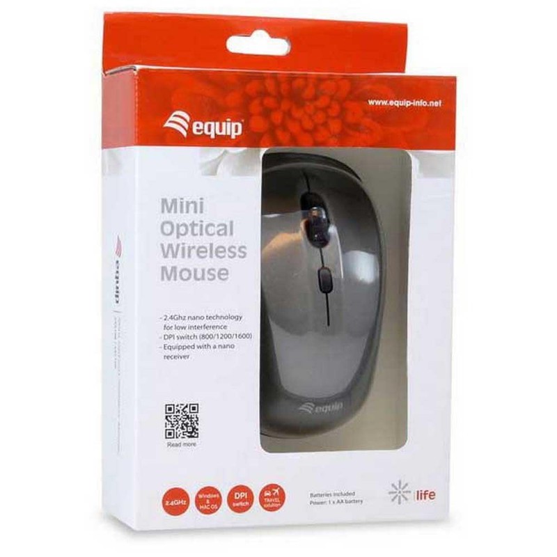 Equip 245109 MIN Optical Wireless Mouse