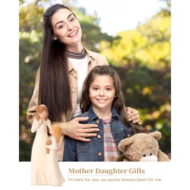 NINNSSOT Mother Daughter Gift, Mum Birthday, Special Mother's Day Christmas Birthday Gift for Mum Daughter Figures Gift