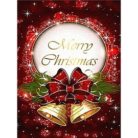 Treat Me Diamond Painting Kits Diamond Art Kit for Adults Full Drill Square Rhinestone Arts Christmas Pattern for Home Wall Decor, 30x40cm/11.8x15.7in