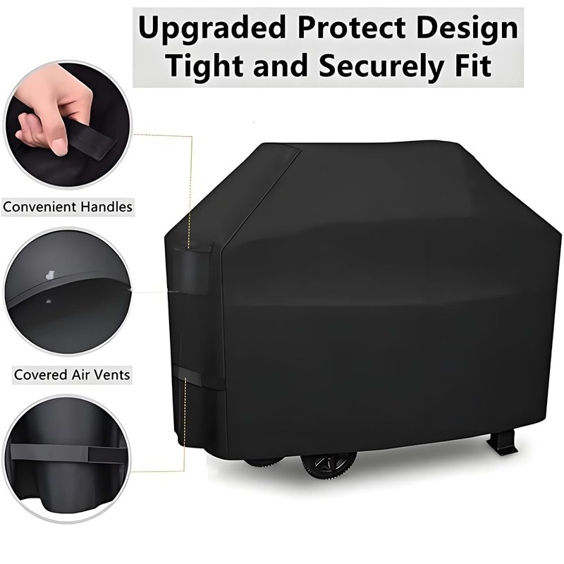 Weatherproof Grill Cover, Weatherproof Gas Grill Cover, Rainproof (145 x