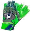 Uhlsport Herren Tensiongreen Soft HN Comp Torwarthandschuhe, Dark grau/Fluo grün/Marin,