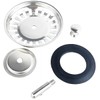 Qrity 73mm Kitchen Sink Strainer Plug, Strainer Waste Plug Stainless