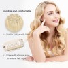 BasicSense 60 pcs Hair Extensions Strong Metal Snap Teeth Clips