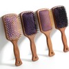 Cellibbon Athens Goddess Paddle Brush (L)/ Wooden Cushion Brush, Gold