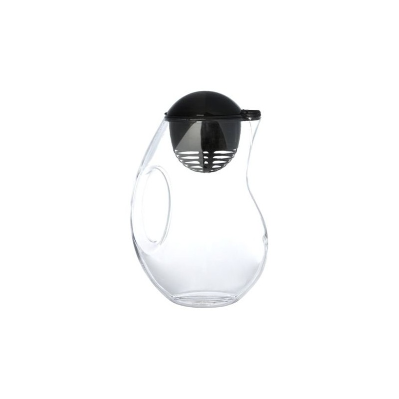 Bobble 2 Litre Jug with Filter, Black