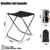 BAGOTT Taburete Plegable, Portátil Silla Plegable de Camping de 11