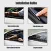 VAINTOD Side Window Wiper Premium All-Seasons Durable Stable And Quiet