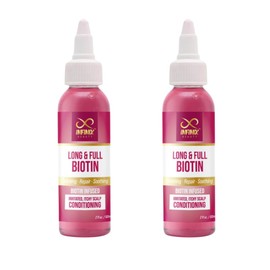 Infinix Biotin Hair Oil: Advanced growth serum for fuller, thicker hair & soothing scalp care. Non-greasy, 2oz/60ml, pack of 2 – Ideal for all hair types.