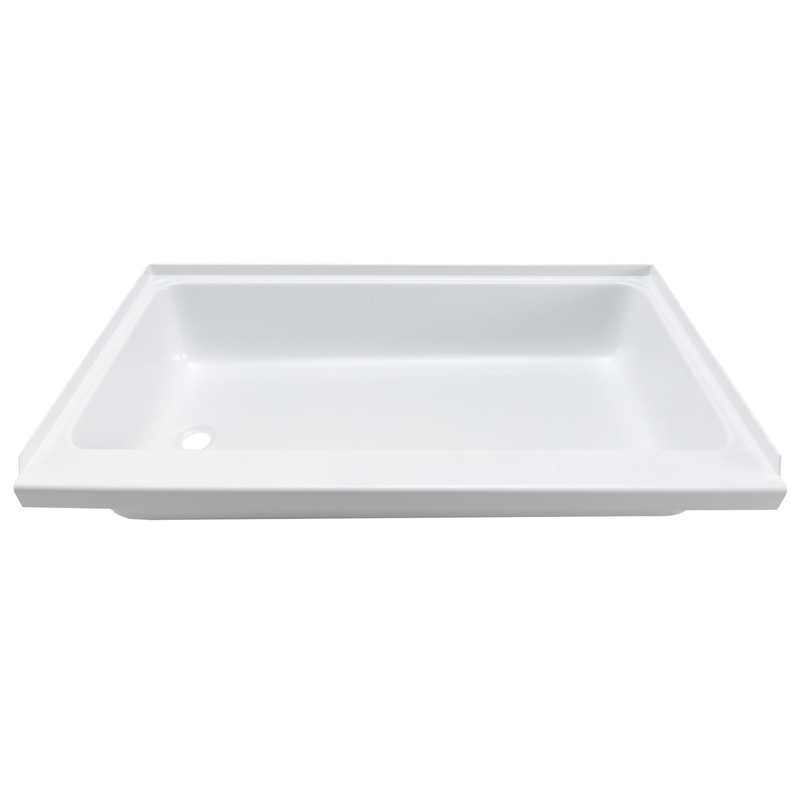 RecPro RV 40" x 24" White Shower Pan | Camper