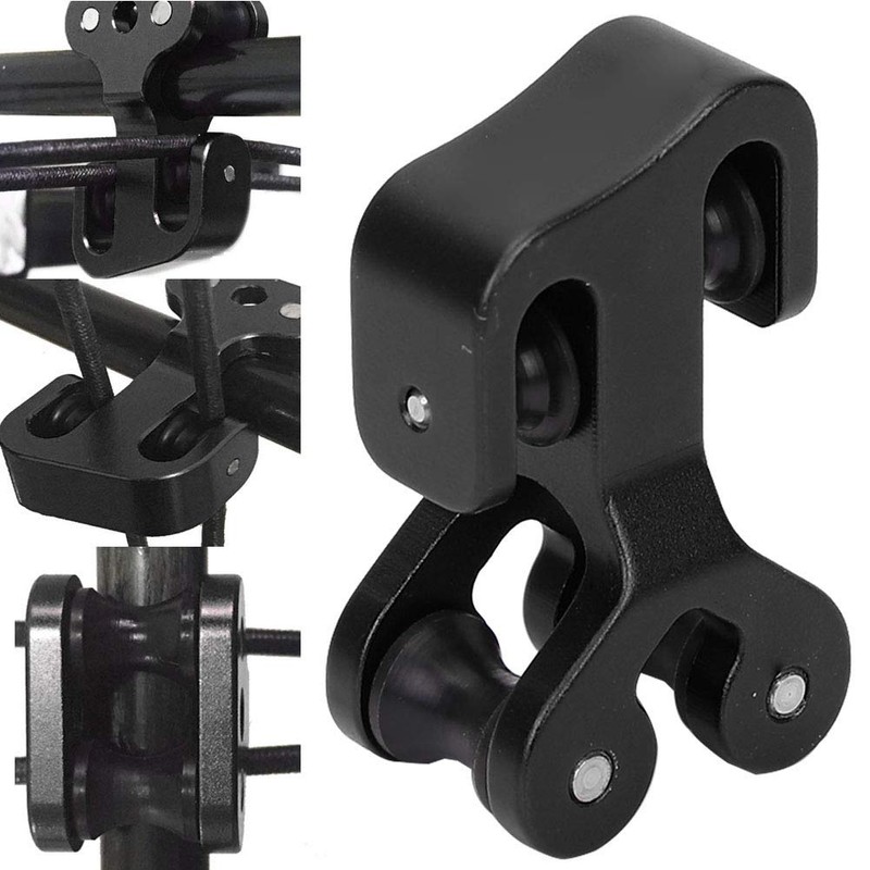 Zerone Archery Cable Slide,Compound Bow String Splitter Roller, Outdoor Hunting
