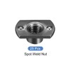 METALLIXITY Spot Weld Nuts (M8) 25Pcs, Carbon Steel Double Tab