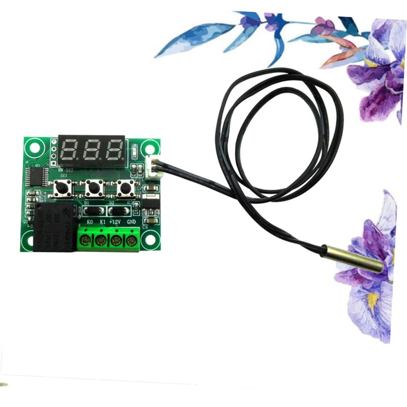 Tofficu 3pcs Programmable Digital Thermostat Smart Temperature Controller for Central