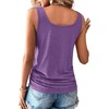 KILISU 3 Pack Women Tank Tops U Neck Summer Casual