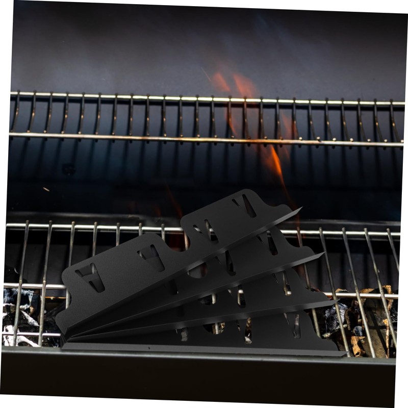 IWOWHERO 4pcs Stove Counter Gap Covers Kitchen Protector Metal Top