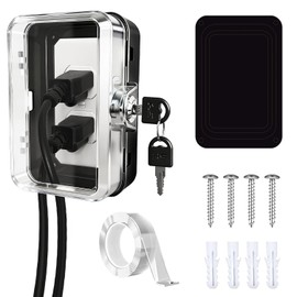Juego de 1 funda universal para toma de corriente eléctrica de seguridad para bebé, a prueba de niños, más espacio para enchufes grandes, fácil de instalar y usar, protector de enchufe (1