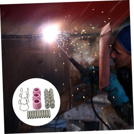 jojofuny 1set Argon Arc Welding Torch Consumables Kit Nozzles Cups Holders and Easy to Install for Efficient Welding Tasks