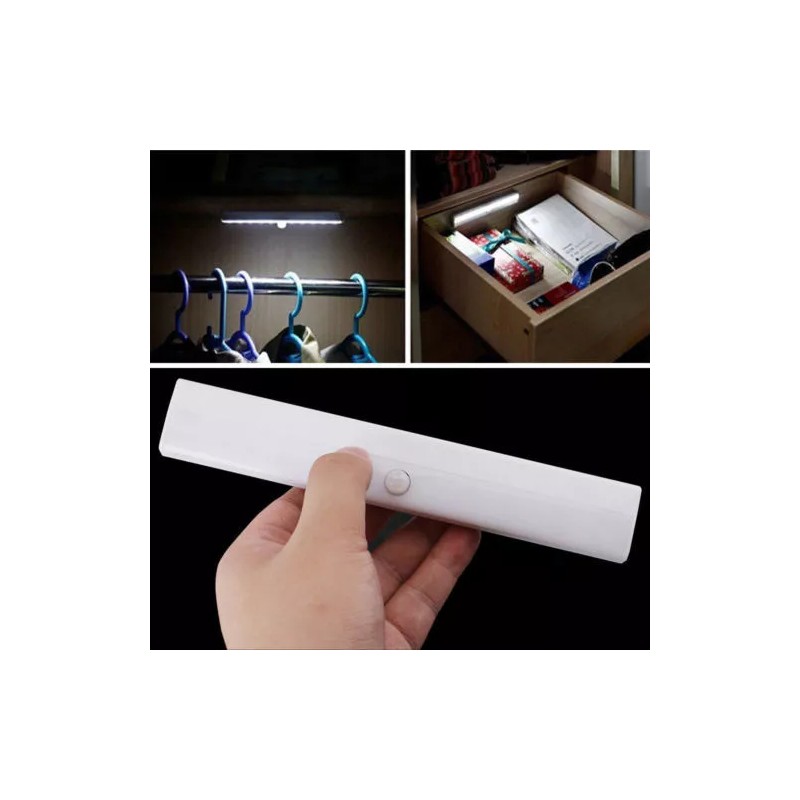 Lock Connection LED Motion Sensor Kitchen Under Cabinet Counter Light