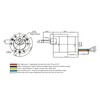 Brushless Motor with Bracket Speed Reduction CW/CCW DC24V for CNC