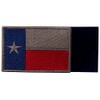 EmbTao Texas bordado táctico cierre gancho & Loop Patch, azul