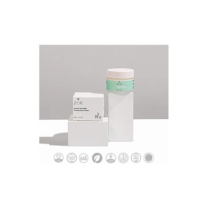 Zoe Skincare - Crema Facial De Leche De Cabra Natural