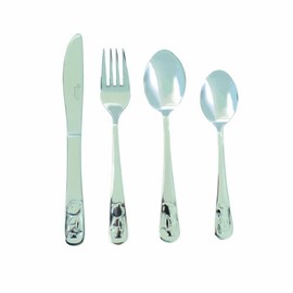 Michelangelo 376007 4-teilig Kinderbesteck Modell Bär im Etui