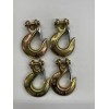 Campbell Rigging 4 Pack G70 3/8" Clevis Slip Hook w/