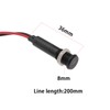 VGOL 8mm LED Dash Panel Warning Light Indicator Lamp 12V-36V