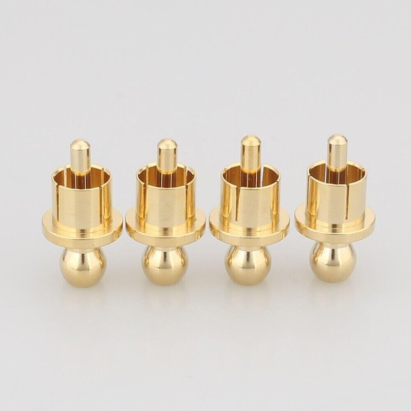 16Pcs Gold Plated RCA Caps Plug Short-Circuit Shielding Socket Protect