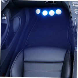 Mikinona Car Decorative Lighting Footrest Lights 4-Way Car Ambient Easy to Set up