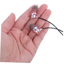 FELTECHELECTR Type C Earbuds Wired in Ear Headphones with Microphone Sweat Sports Earphones for Type C Devices Super Bass Stereo Sound Ergonomic Design Random Packaging Rose Gold