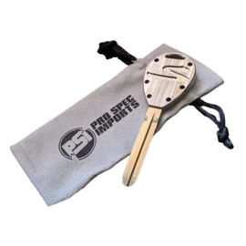 PRO SPEC IMPORTS - 'Machine Finish' Billet Titanium Key for Toyota A80 / MK4 Supra, Spare Key Blank, Keychain, OEM
