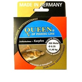 Queen of Carp Coarse Fishing Line Fish On Line 0.35 mm 11,4kg 300 M