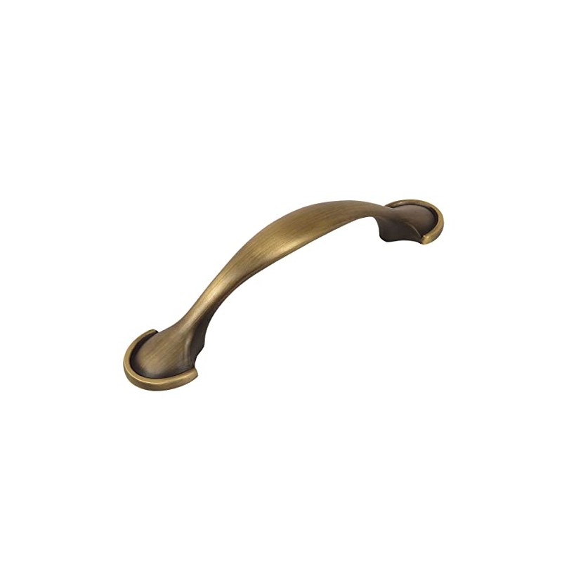 Cosmas® 6632BAB Brushed Antique Brass Cabinet Hardware Handle Pull -