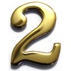 2" Solid Brass Mailbox Number #2 / Better Box Mailboxes